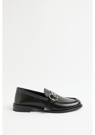 Lutvelizade Loafer 2603 Loafer 2603 Siyah Kadın Loafer
