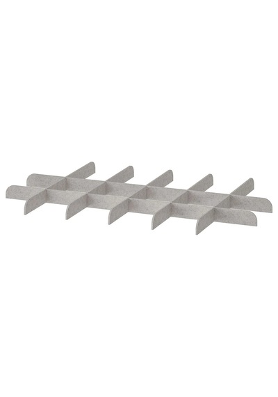 Ikea Komplement Raf İçi Düzenleyici, Açık Gri, 100x58 Cm Gri