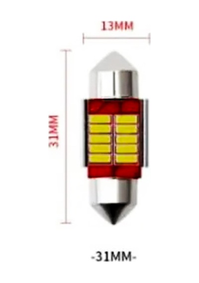 31 Mm Sofit Led Canbus İç Aydınlatma Plaka Tavan Lambası 2 Adet