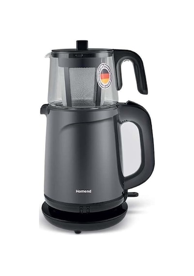 Homend Royaltea 1743H 1800 W Cam Demlikli Çay Makinesi