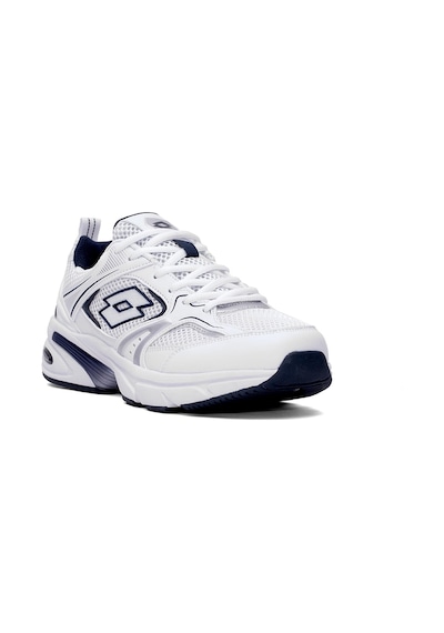 Lotto 101938214 5m Athens 5fx Erkek Klasik Sneaker Beyaz - Lacivert Beyaz - Lacivert