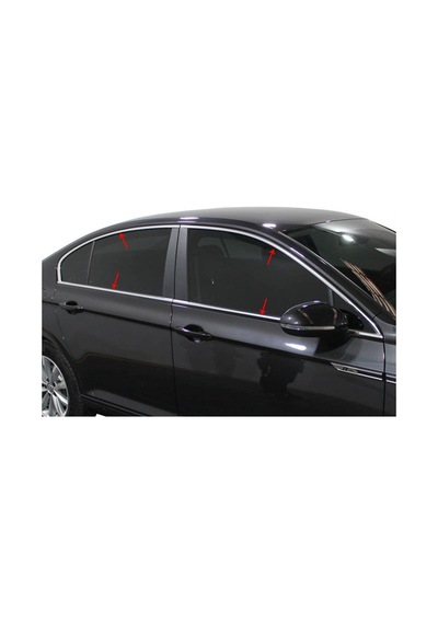 Volkswagen Passat B8,5 Sd 2020+ Tamtur 8 Parça Krom Cam Çıtası
