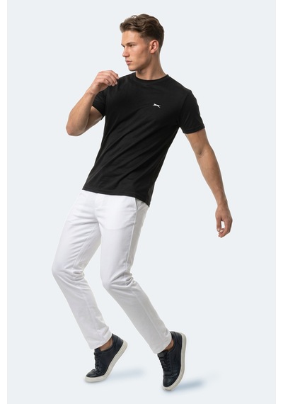 Slazenger Keanu Erkek Siyah Tişört