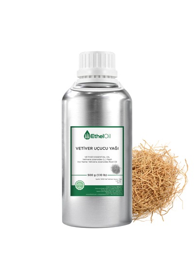 Vetiver Uçucu Yağı - 500 Gr - %100 Saf Ve Doğal Uçucu Yağ 500 G