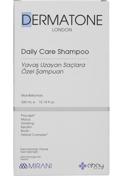 Dermatone For Slow Growing Hair Yavaş Uzayan Saçlara Özel Şampuan 300 ML