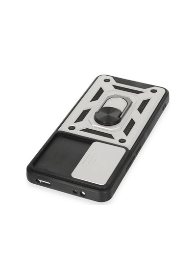 Xiaomi Mi 12t Pro Kılıf Pars Lens Yüzüklü Silikon - Gümüş 0.2M-Çok Renkli