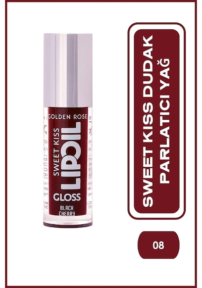 Sweet Kiss Lip Oil Gloss No:08 - Dudak Parlatıcı Yağ Diğer