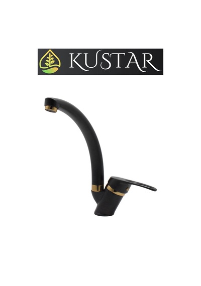 Kustar Sema Gold Siyah Mutfak Evye Bataryası