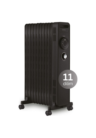 Kumtel Kum1230s 11 Dilim Siyah Radyatör