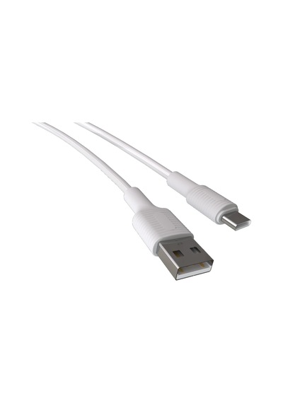 Coral Usb A-c Hızlı Şarj Kablosu Beyaz + Beyaz Uç 120 Cm