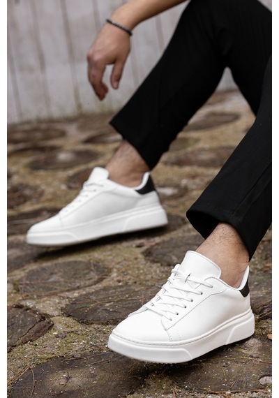 Daxtors D0506 Günlük Ortopedik Erkek Casual Ayakkabı Beyaz