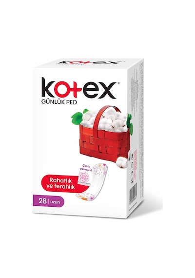 Kotex Anydays Uzun Günlük Ped 28'li