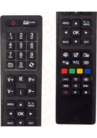Vestel Uyumlu Led Tv Kumandası