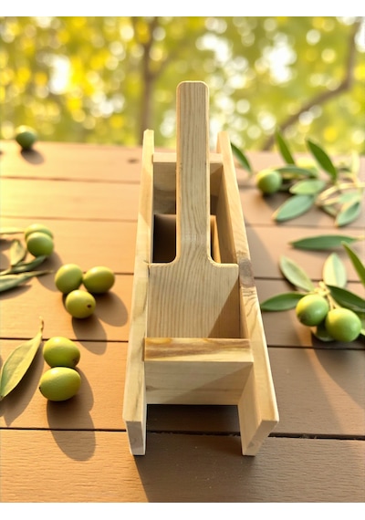 Zeytin Kırma Aparatı Ahşap