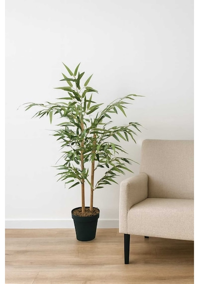 Yapay Ağaç Bambu 110 Cm 3 Gövdeli Çok Renkli