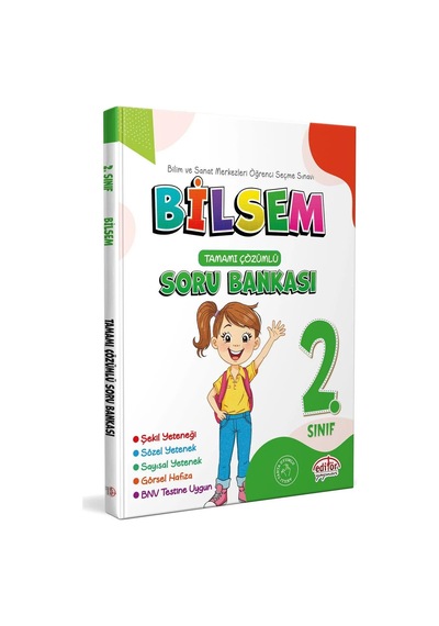 2. Sınıf Bilsem Çözümlü Soru Bankası