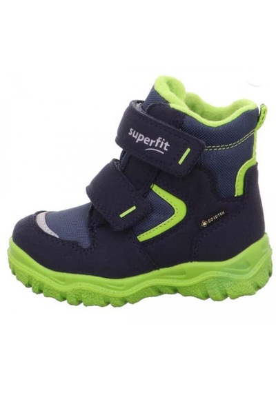 Superfit 1-000047 Husky Çocuk Lacivert/yeşil Gore-tex Bot Lacivert - Yeşil