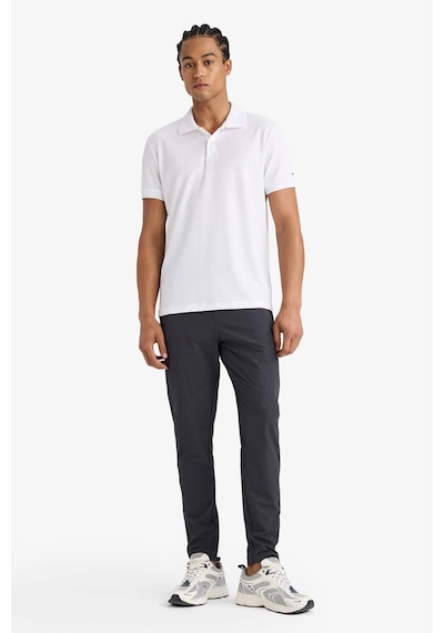 Defacto Defactofit Slim Fit Dar Kesim Çift Cepli Fermuarlı Paça Dokuma Jogger B2780ax25auar231 Antrasit
