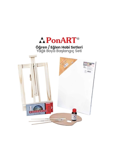 Ponart Yağlı Boya Başlangıç Seti Phs-11
