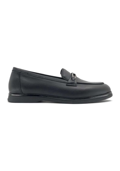Greyder 33650 Zn Deri Comfort Casual Kadın Ayakkabı Siyah