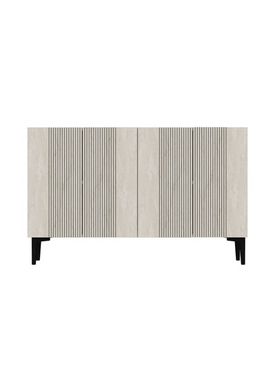 Ka1203bt Corsa Konsol Ve Tv Sehpası Beyaz - Traverten 120cm