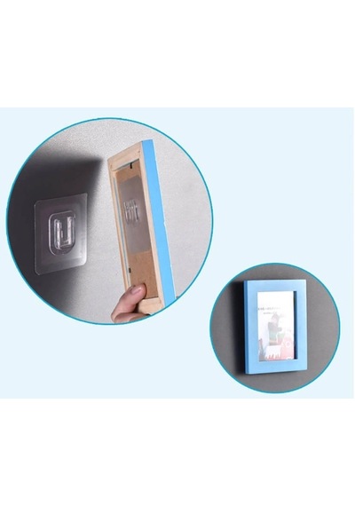 Geçmeli Klips Eşya Sabitleme Askısı 5 Set Bx40