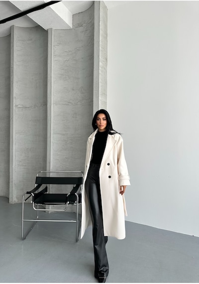 Meecy Laura Kuşaklı Yeni Sezon Astarlı Premium Kalite Rahat Kalıp Kadın Kaşe Kaban Mont Bej Bej Meecy Laura Kuşaklı Yeni Sezon Astarlı Premium Kalite Rahat Kalıp Kadın Kaşe Kaban Mont Bej Bej