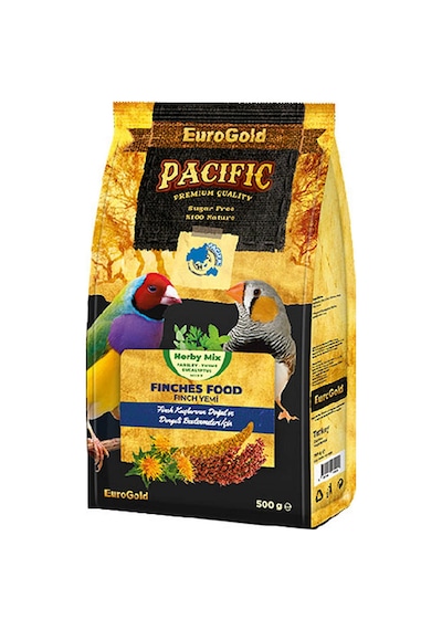 Euro-gold - 66 - World Pacıfıc Fınch Yemı 500 Gr. X - Spt-gld - 2 Adet