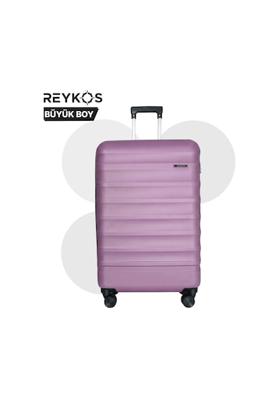 Reykos Rey-way Mürdüm Büyük Boy Valiz Mor