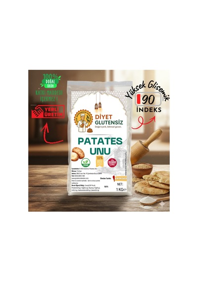 Glutensiz Patates Unu 1 Kg