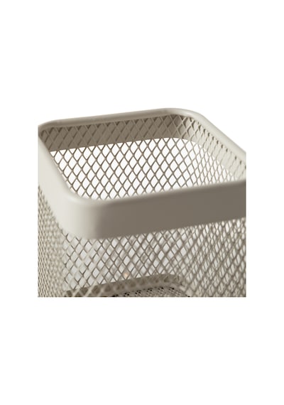 Mudo Home Metal Kare Kaşıklık Krem