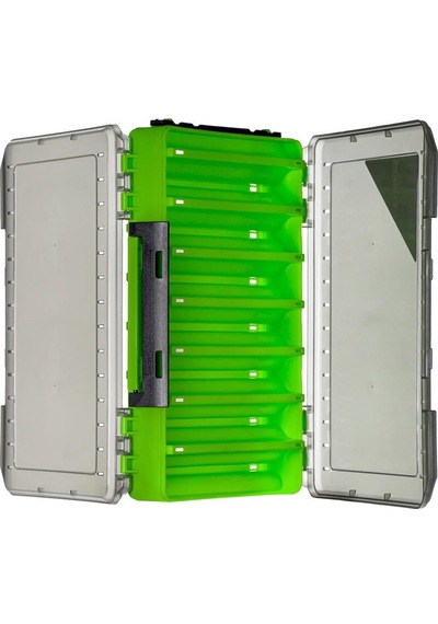 Shufa Lure Box Çift Taraflı Kutu 145mm - Yeşil