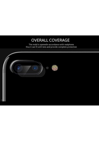 Apple Uyumlu iPhone 7 Plus Zore Kamera Lens Koruyucu Cam Filmi Renksiz