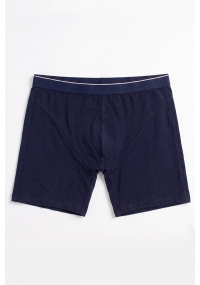Just Inner Erkek Pamuklu Boxer Sport Premium Günlük Kullanım 134003 Lacivert