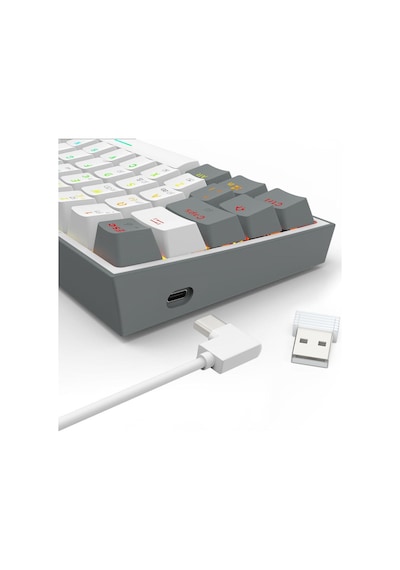 Redragon K616 Fizz Pro Rgb Red Switch 2.4ghz Kablosuz Klavye