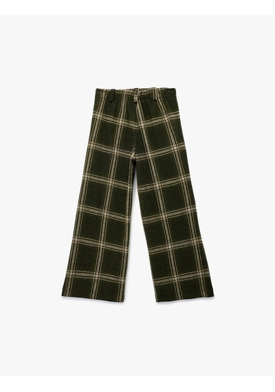 Koton Beli Lastikli Viskon Karışımlı Ekoseli Pantolon Haki Ekose 6wkg40029ak Haki Ekoseli Koton Beli Lastikli Viskon Karışımlı Ekoseli Pantolon Haki Ekose 6wkg40029ak Haki Ekoseli