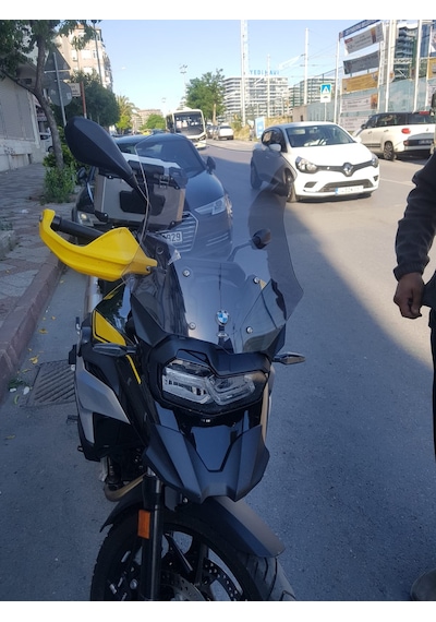 2018-24 Bmw F750 Gs Uzun Ön Cam Açık Füme Zeus 4Mm 52Cm F 750Gs