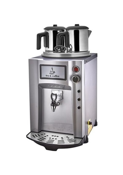 Remta 2 Demlikli Premium Jumbo Çay Makinesi 15 Lt Gri