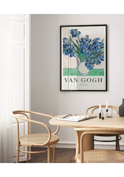 Çerçevesiz Poster Van Gogh Irıses No 2