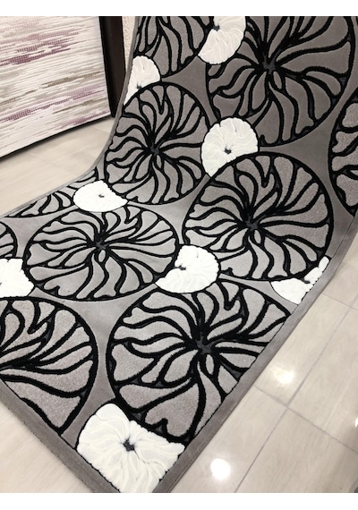 Kaşmir Halı Jade 165X250 Z 002-02 Gri Beyaz 4 M2 Halı !