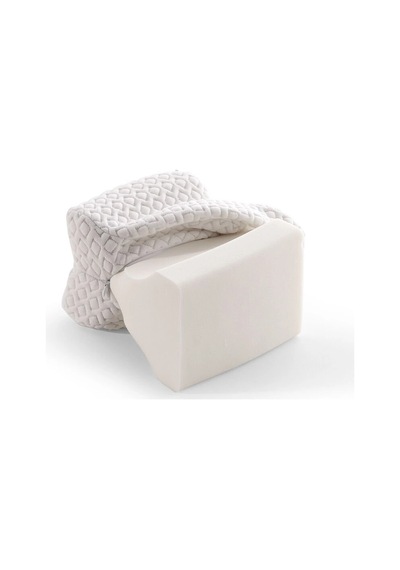 Doqu Home Diz Arası Yastık 26 X 21 X 16,5 Cm - Beyaz Beyaz