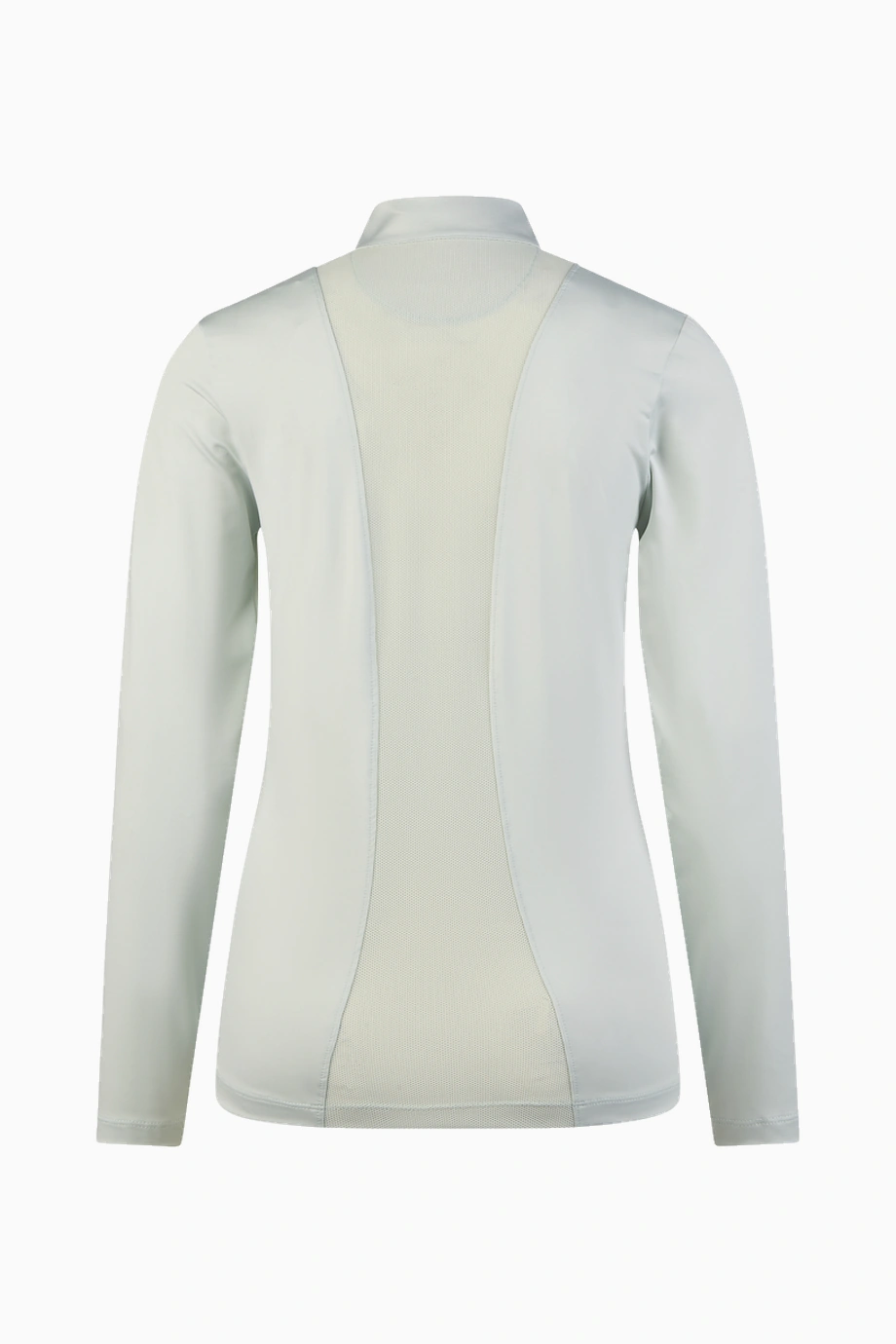 Pikeur Mesh Detaylı 7232 Lüks Uzun Kollu Spor Kadın Tişört Buz Mavi