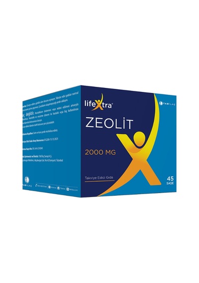 Lıfextra Zeolit 2000 Mg 45 Saşe 8680133001253