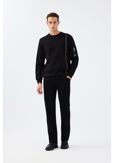 Loft Lf2041629 Erkek Sweatshirt Siyah