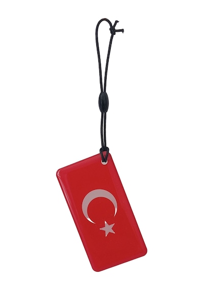 Sr-604 B Yazılabilir Ve Kopyalanabilir Rfıd Proximity Anahtarlık 125 Khz Bayrak Tipi Keyfob 100 Adet