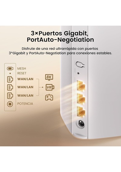 Tenda Me3 Pro 2p Wıfı7 Be3600 Mesh Router 2'li Paket