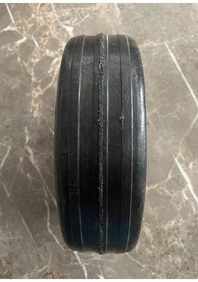 Drn Ağır Yük Taşıma Tekeri Geniş Taban Dublex Dolgu Teker El Arabası Tekeri 250 70mm