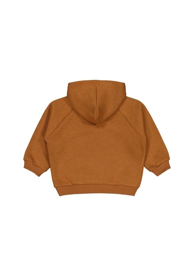 Civil Baby Keep Smiling Etiketli Basic 6-18 Ay Sweatshirt Açık Kahverengi
