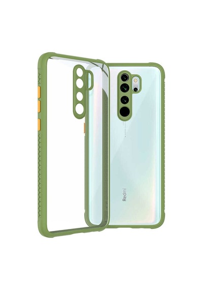 Xiaomi Redmi Note 8 Pro Kılıf Zore Kaff Kapak Kırmızı