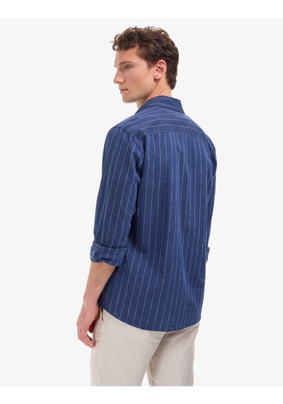 Pierre Cardin Erkek Lacivert Gömlek Desenli 50320900-vr033